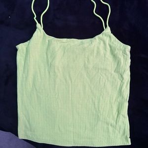 Neon Cropped Tank